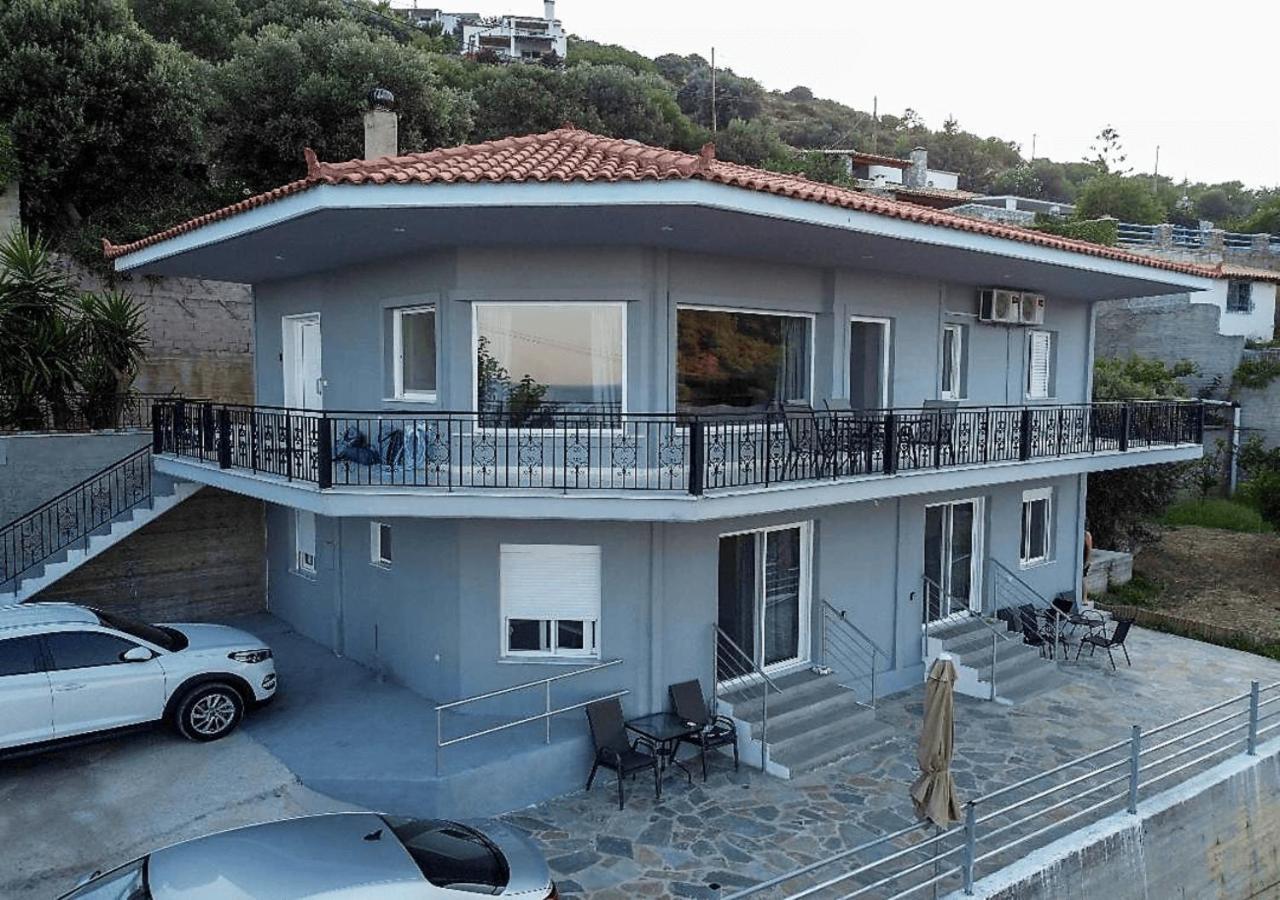 Aegean Beachfront Petriaí Exterior photo
