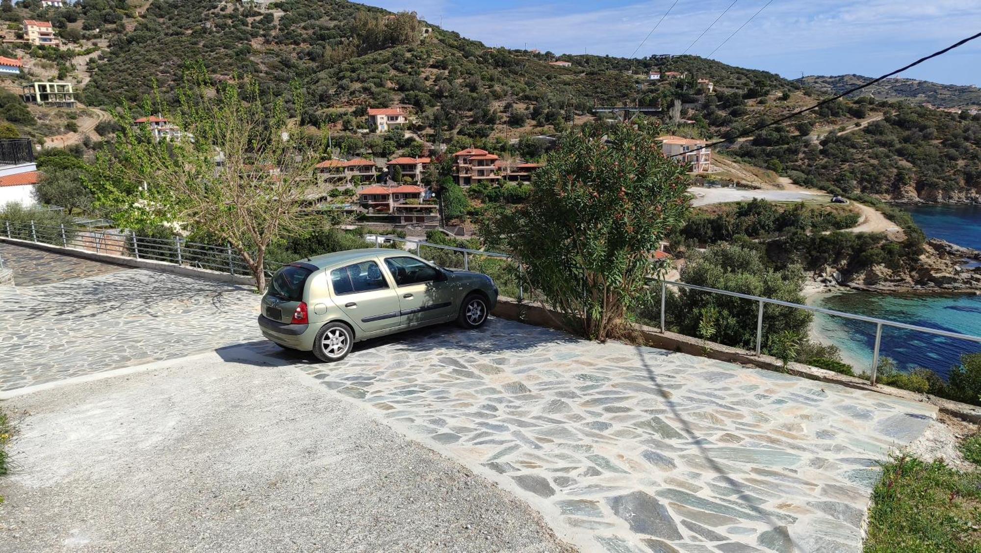 Aegean Beachfront Petriaí Exterior photo