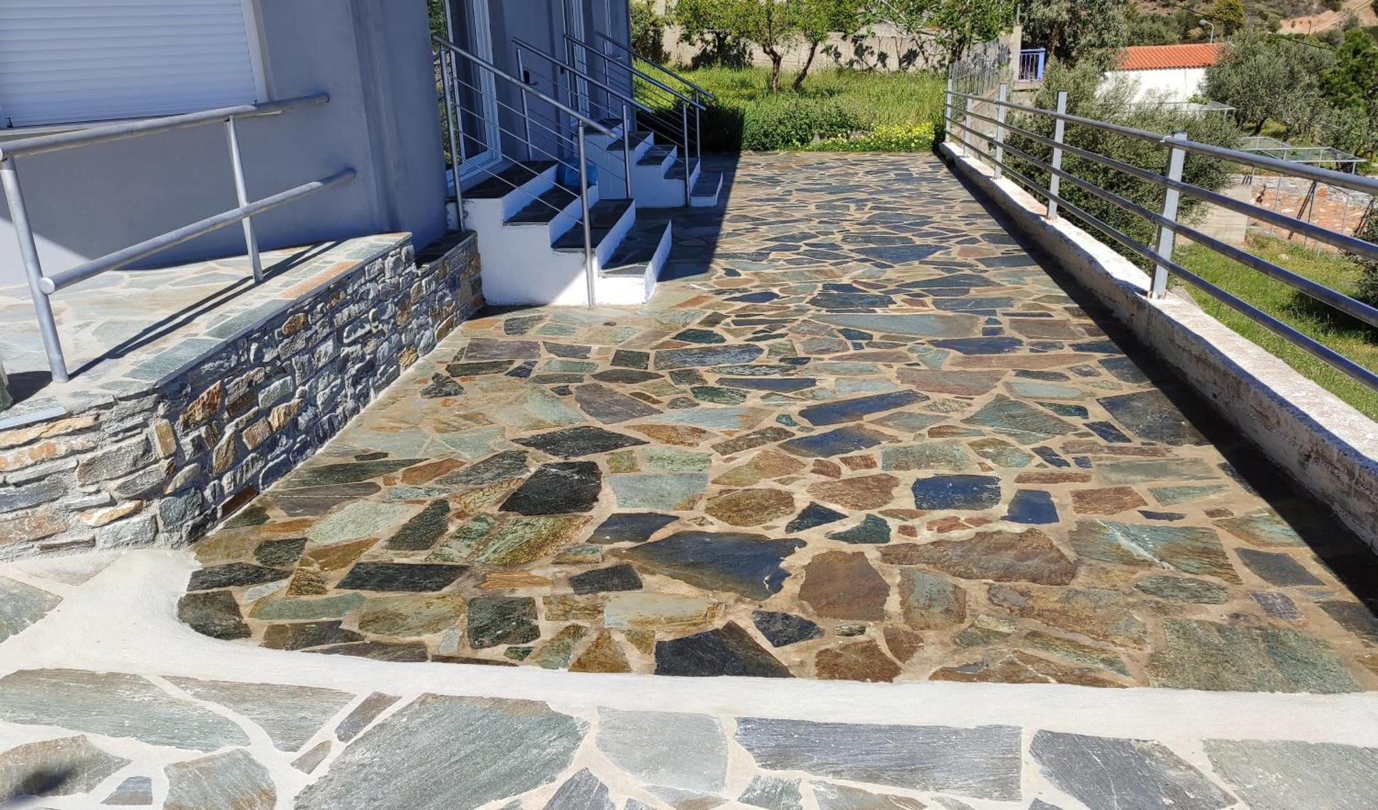 Aegean Beachfront Petriaí Exterior photo