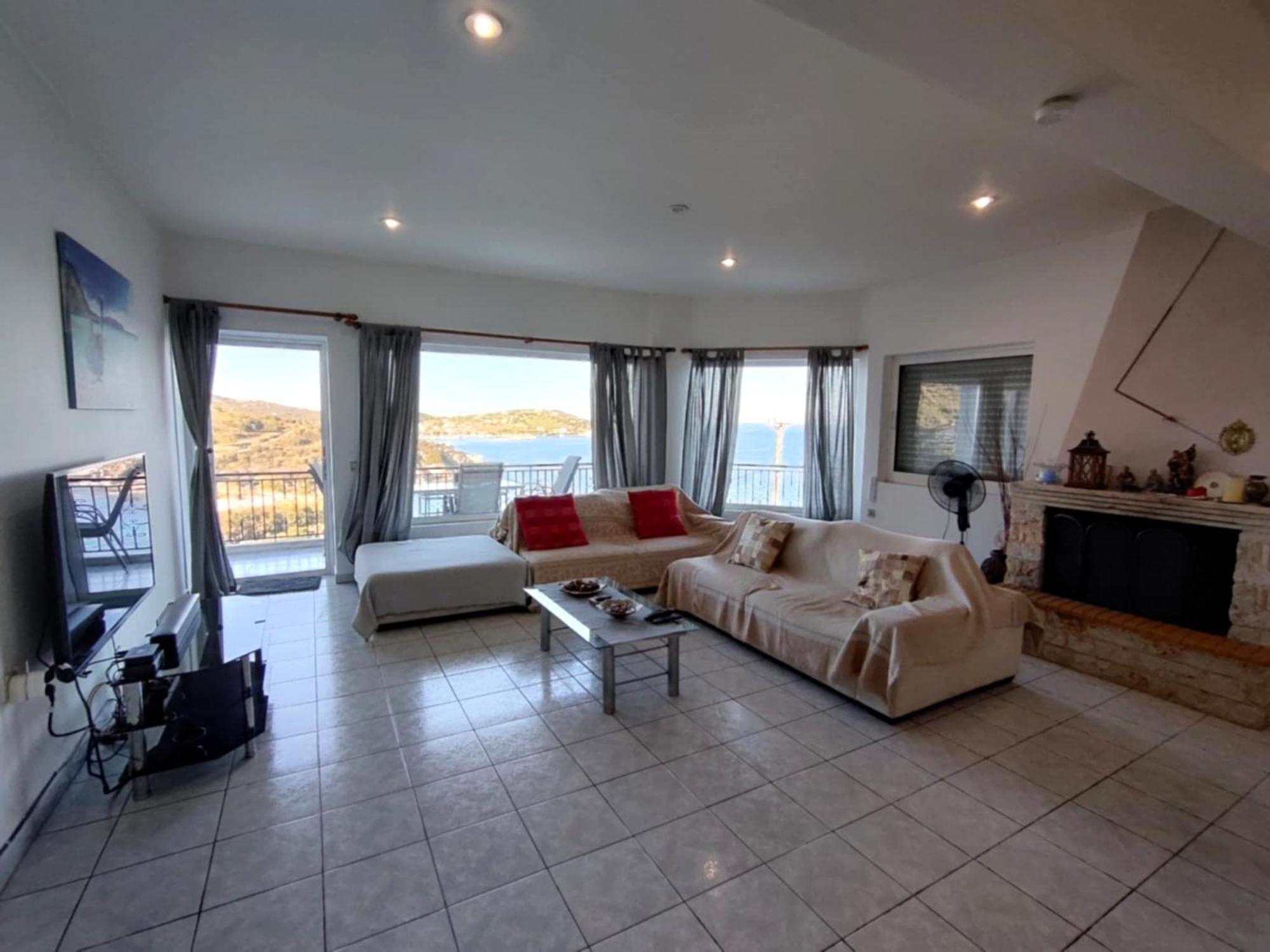 Aegean Beachfront Petriaí Exterior photo